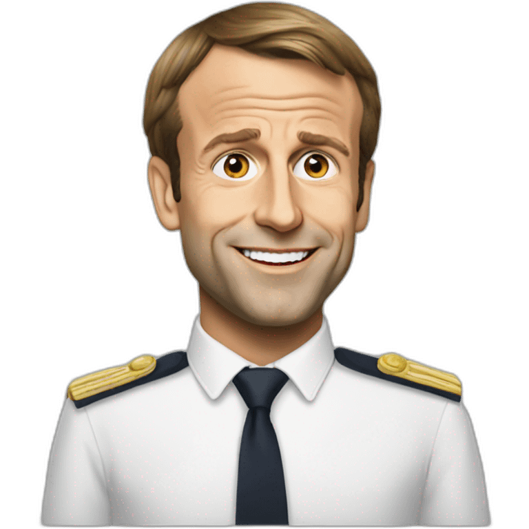 emmanuel macron en slip emoji