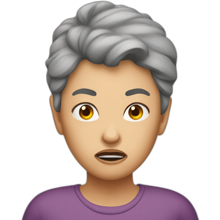 angry mom emoji