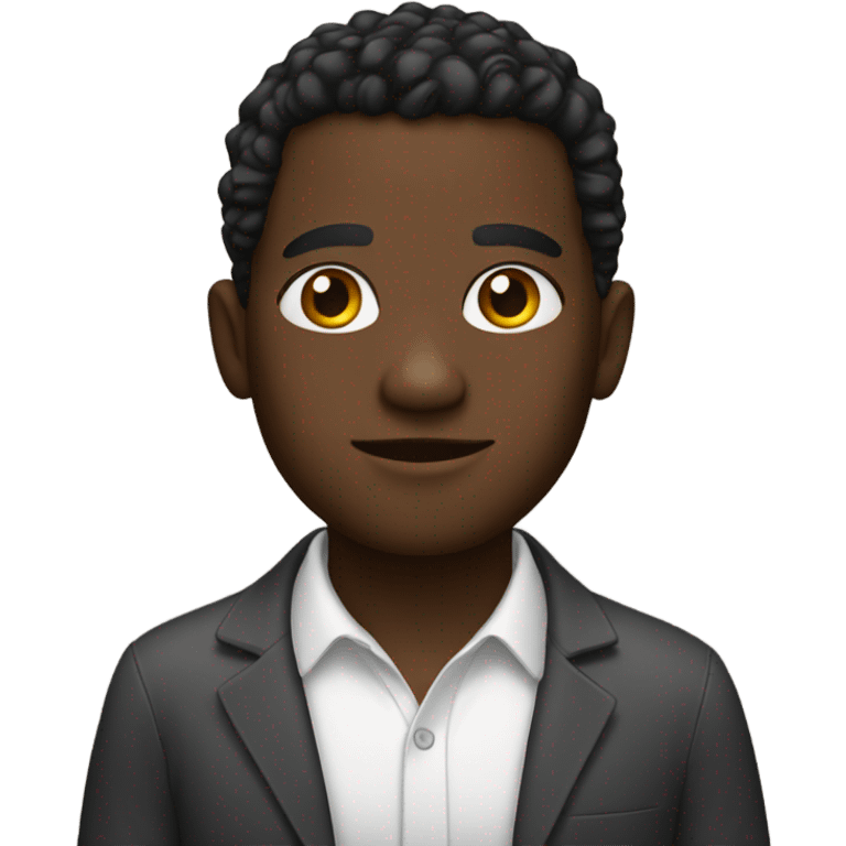 Black guy emoji