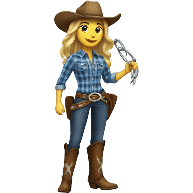 Cowgirl  emoji