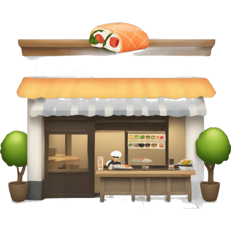 Sushi bar emoji