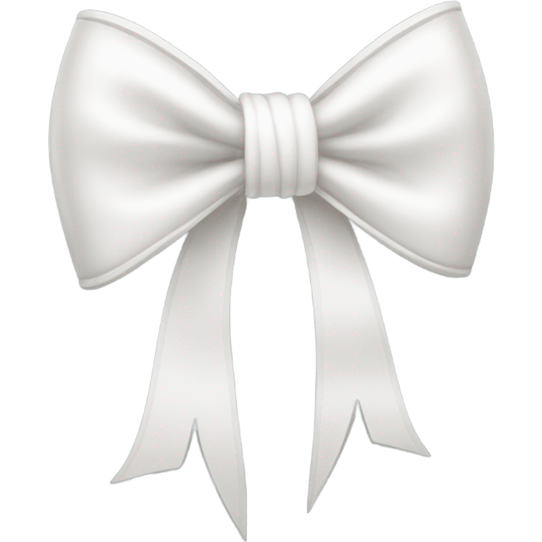 white bow emoji