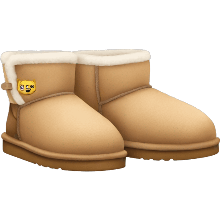 ugg slippers emoji