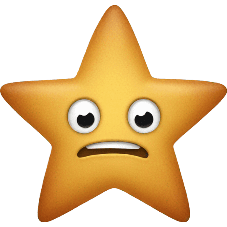 Star with face emoji