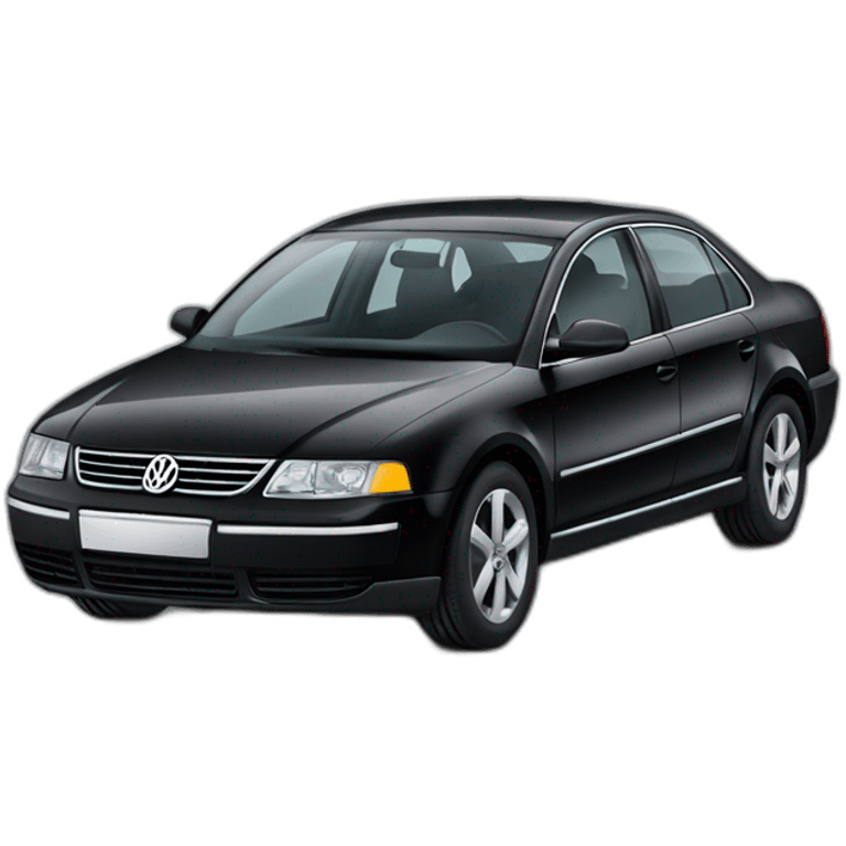 Volkswagen passat b5.5 black emoji