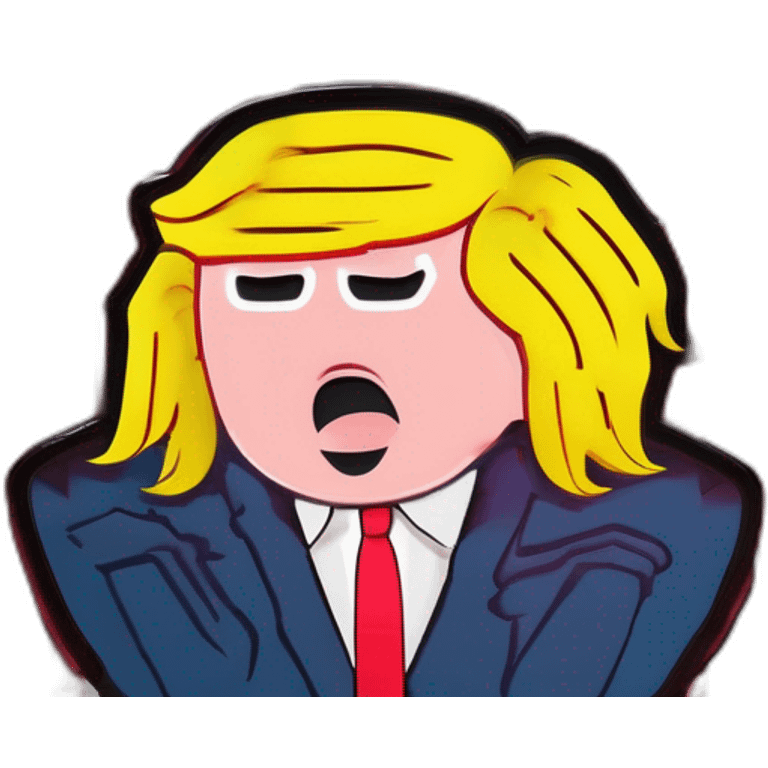 shut up with Trump please emoji