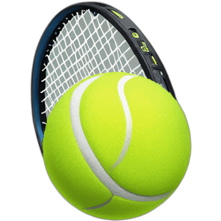 new year tennis ball emoji