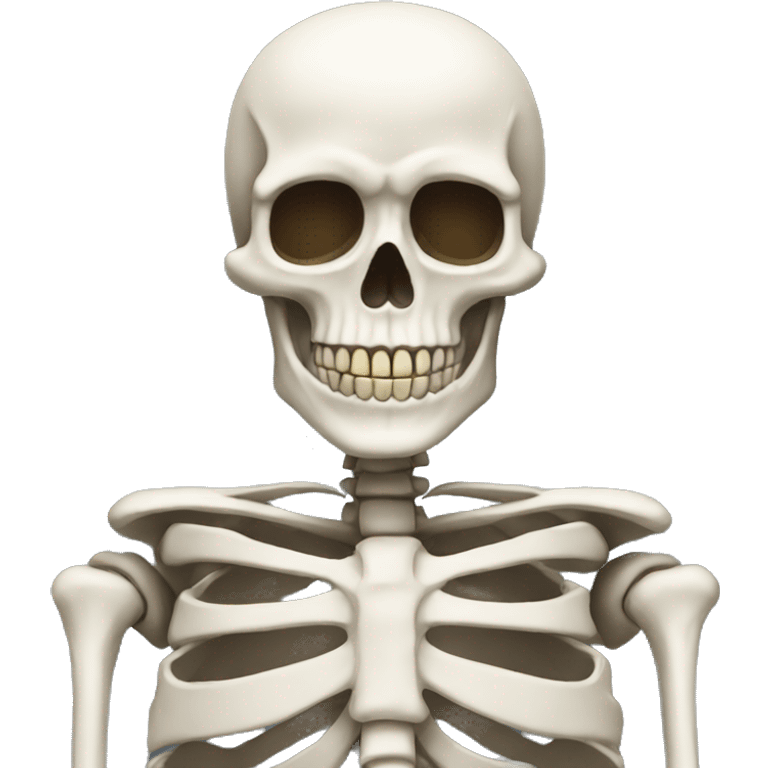 skeleton shows class emoji