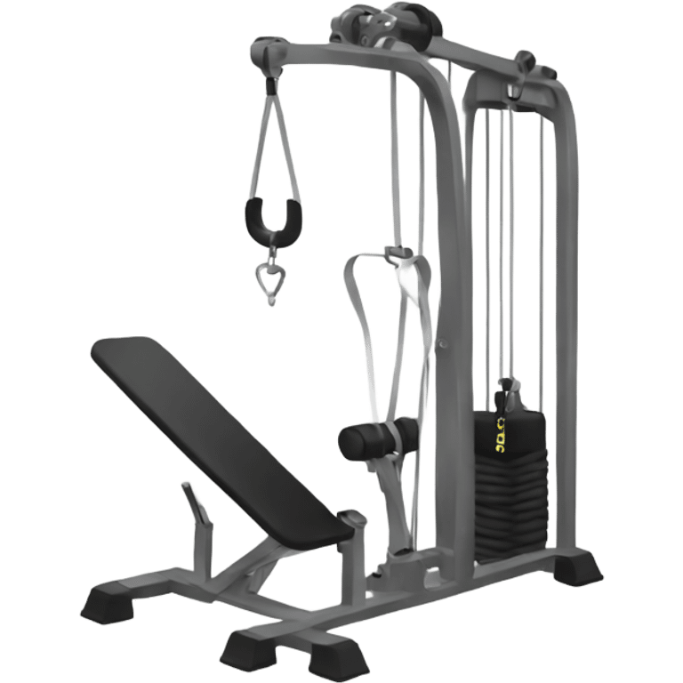 Workout Pully machine emoji