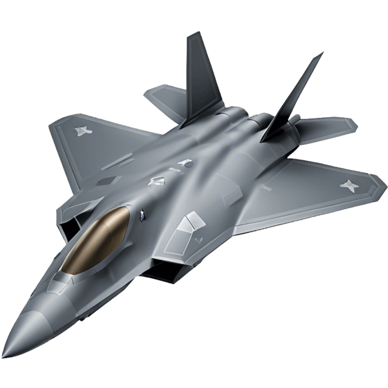 F-22 Raptor - Lockheed Martin (Model Year: 2020) (Iconic colour: Stealth gray) emoji