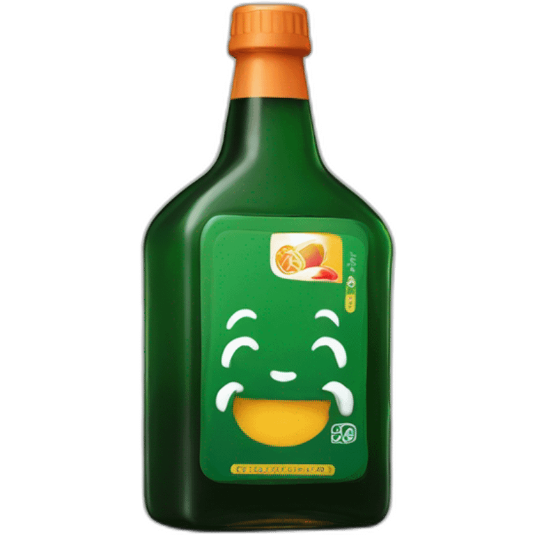 Jager bottle dabbing emoji