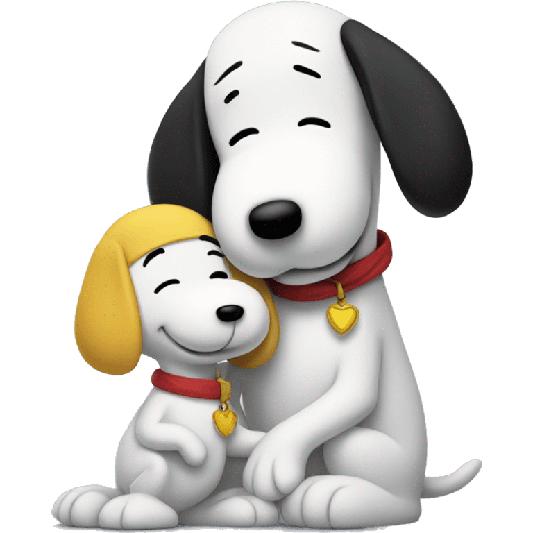 snoopy and woodstock emoji