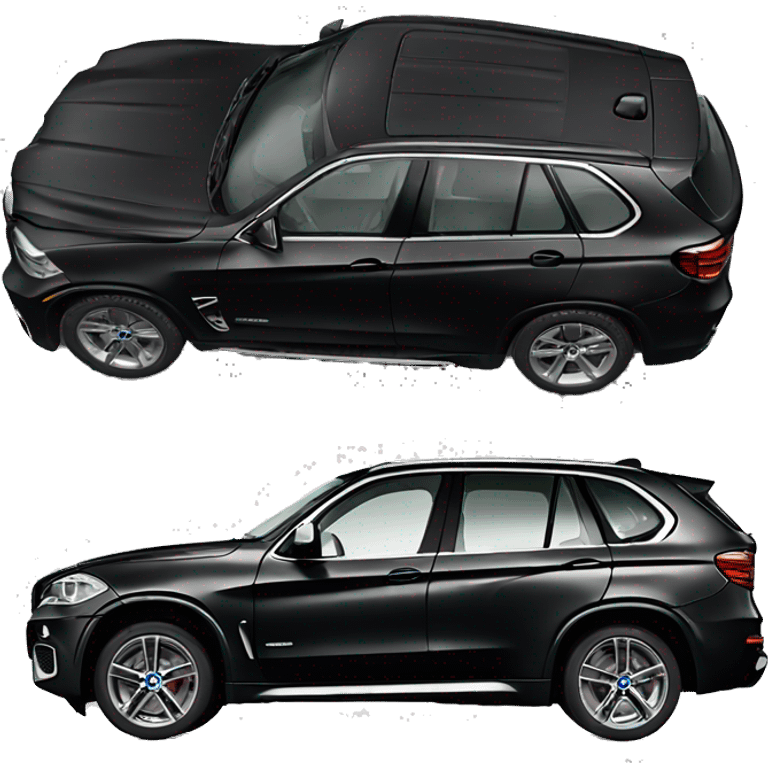 BMW black x5 emoji