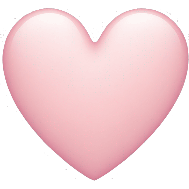 light pink heart emoji