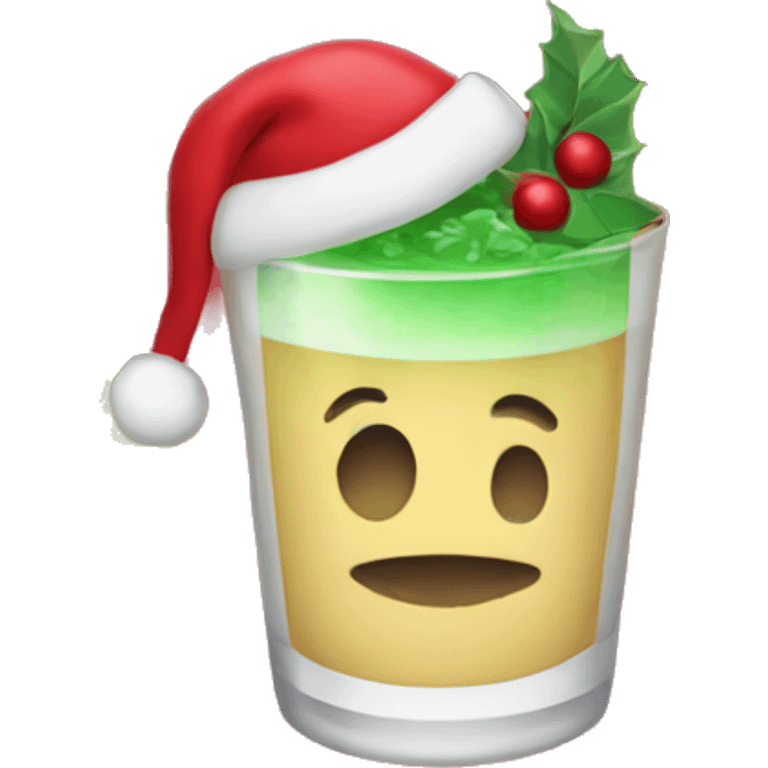 Christmas drink  emoji