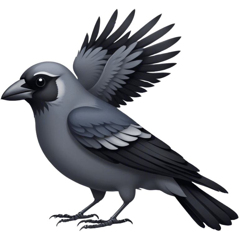 Jackdaw emoji