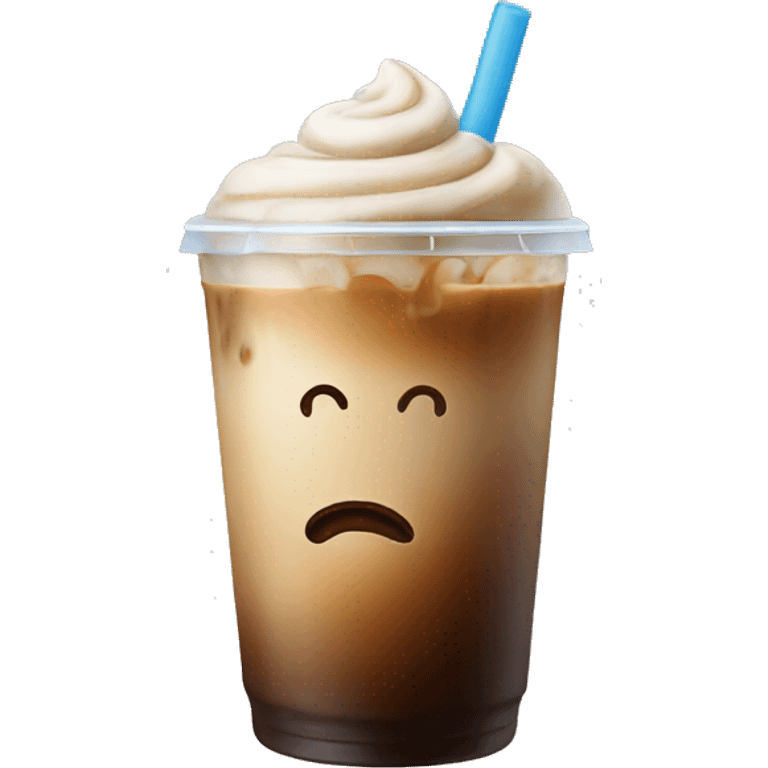 Iced coffee  emoji