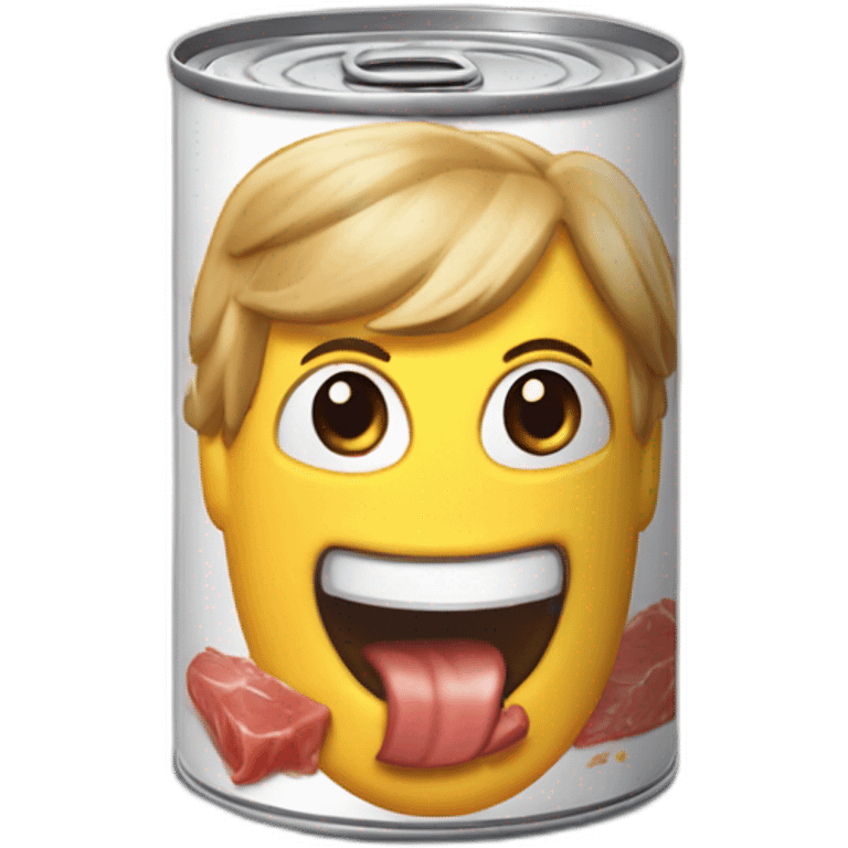 Can of mark speight meat emoji