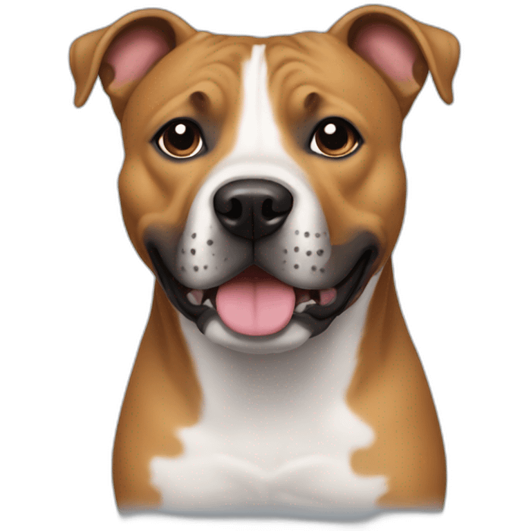 un staffie emoji