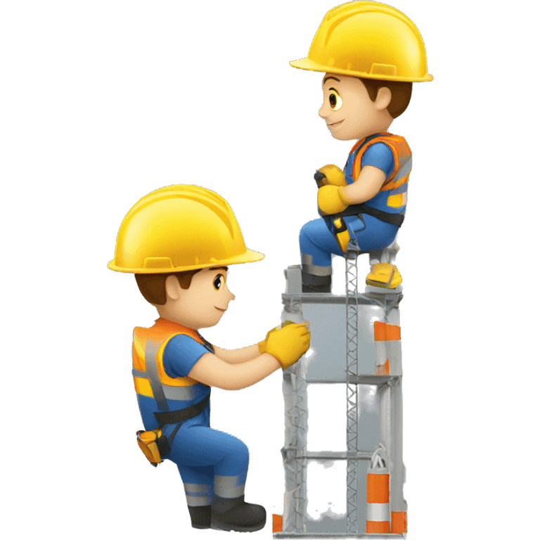 safety construction working at height emoji