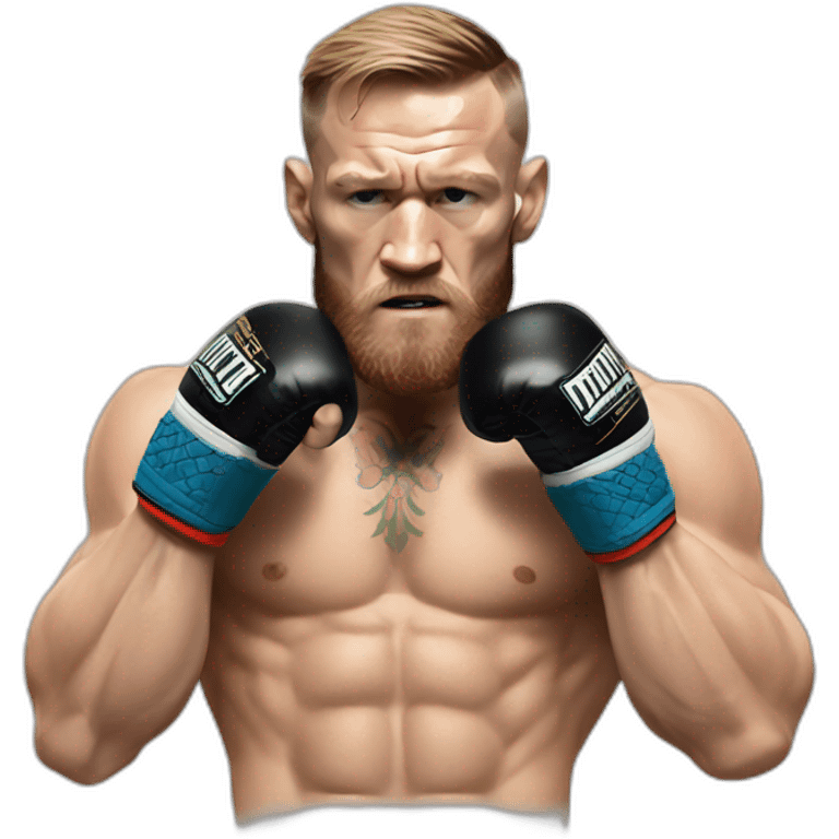 conor mcgregor fight emoji