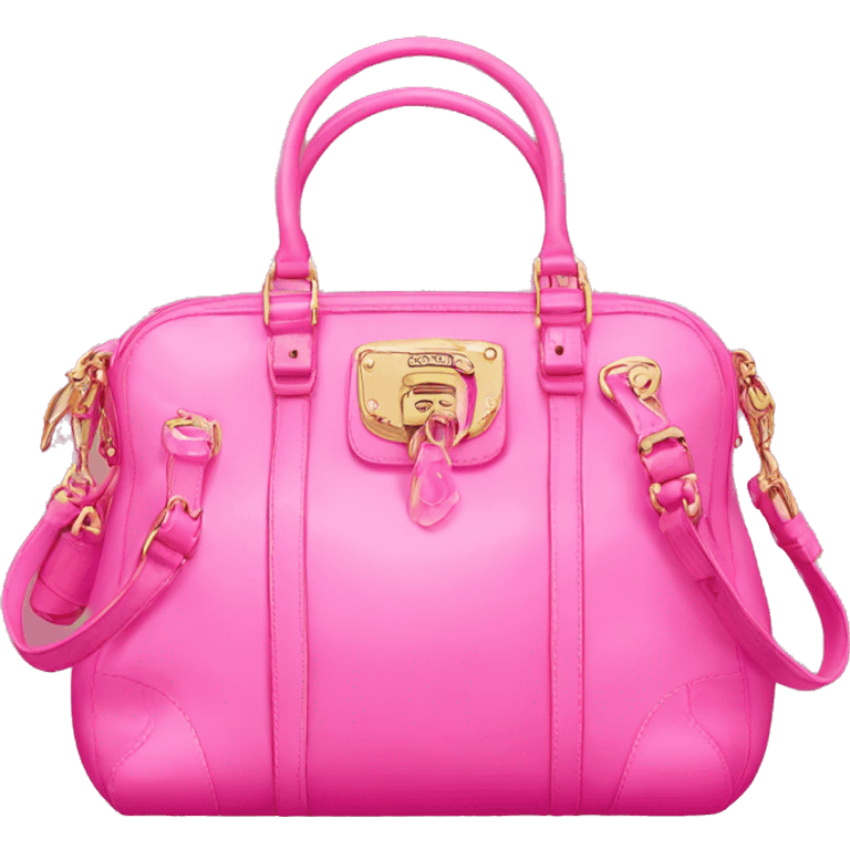 Pink juicy couture bag  emoji