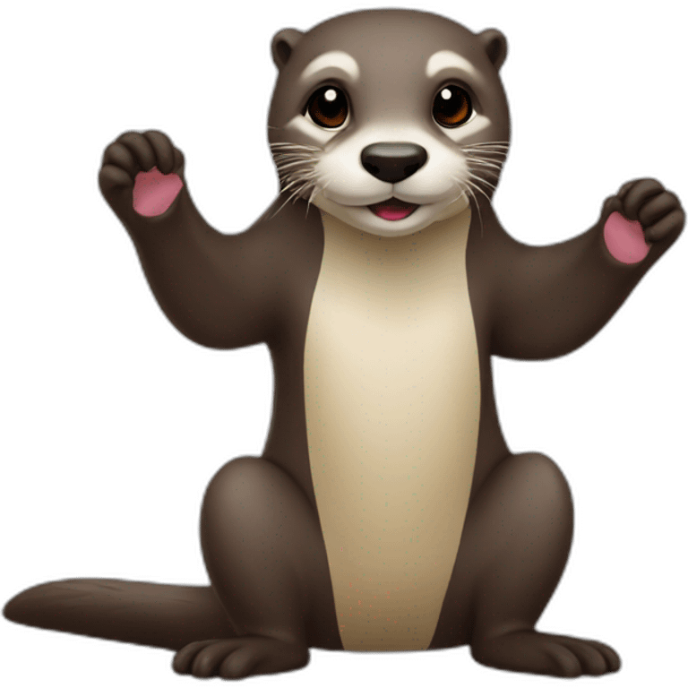 Qatari-otter emoji