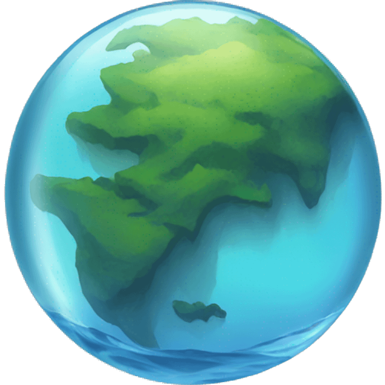 water sphere emoji