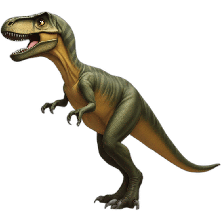 T.rex jurassic park emoji