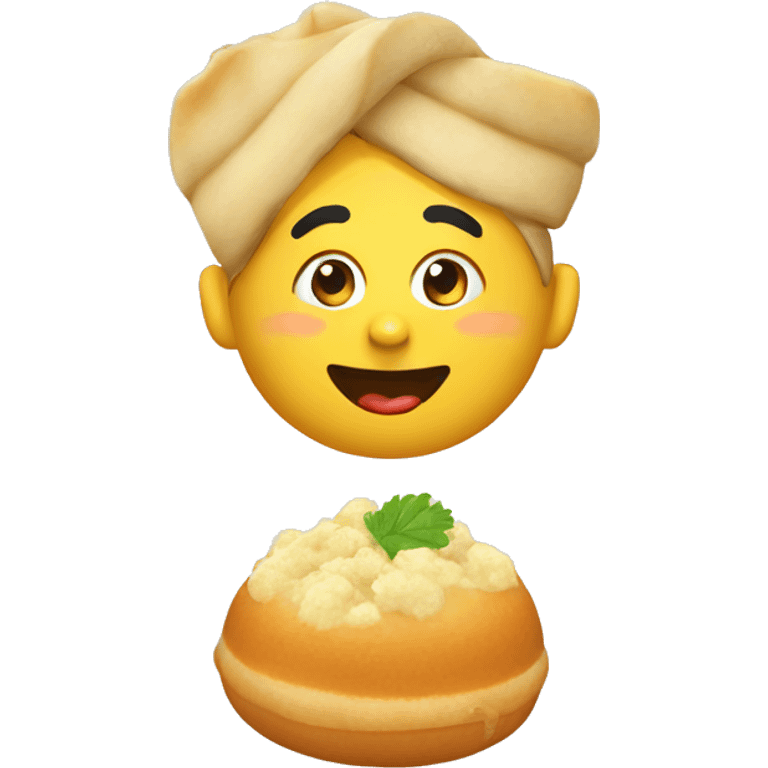 GOL GAPPEY INDIAN PANI PURI emoji