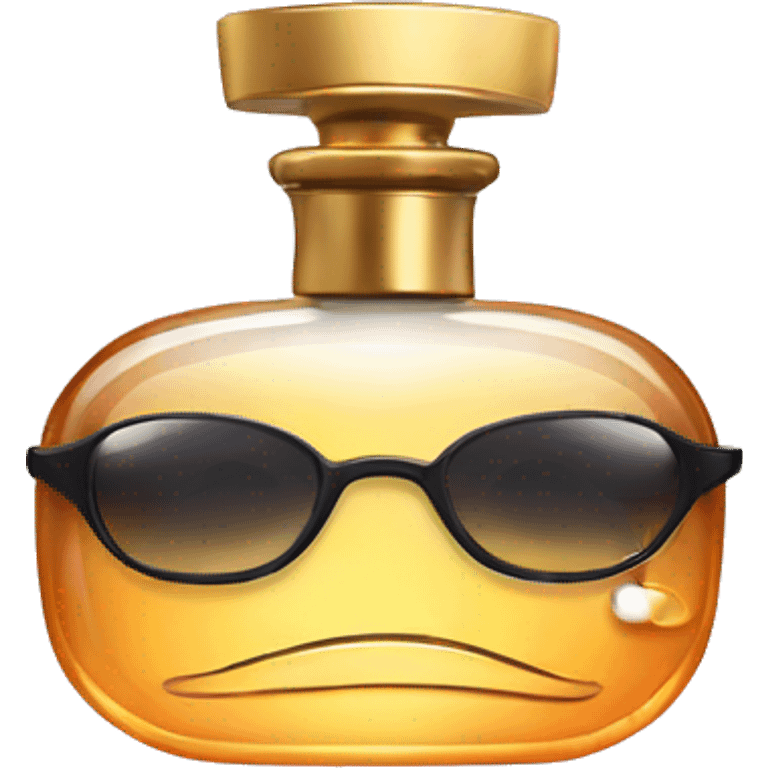 perfume with glasse emoji