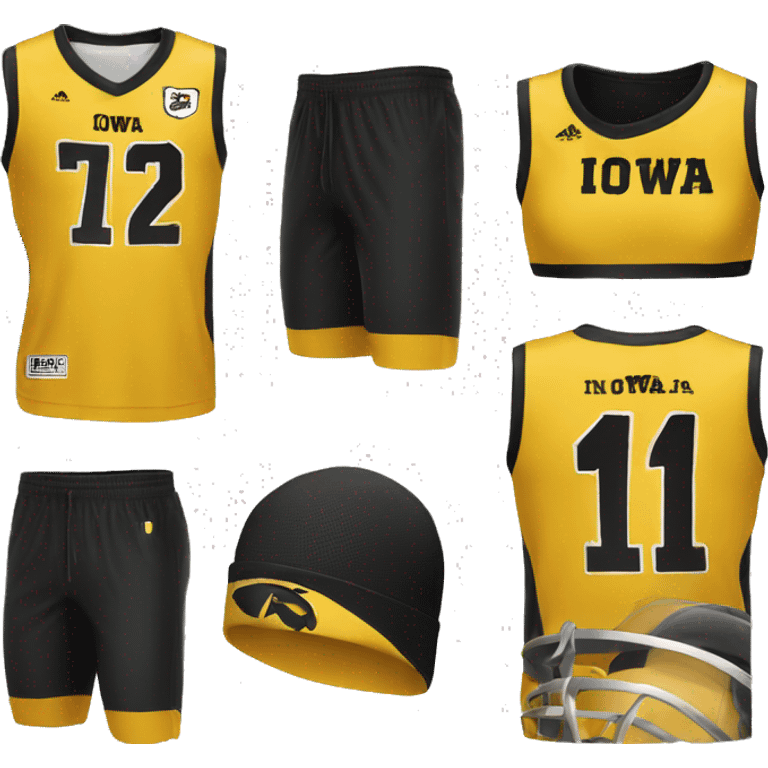 university of iowa jersey emoji