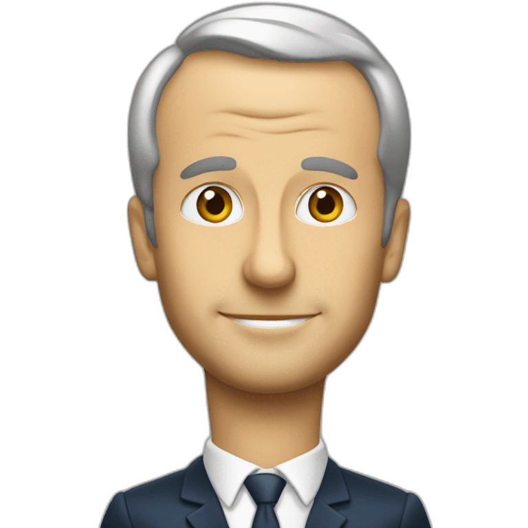 Macron bière emoji