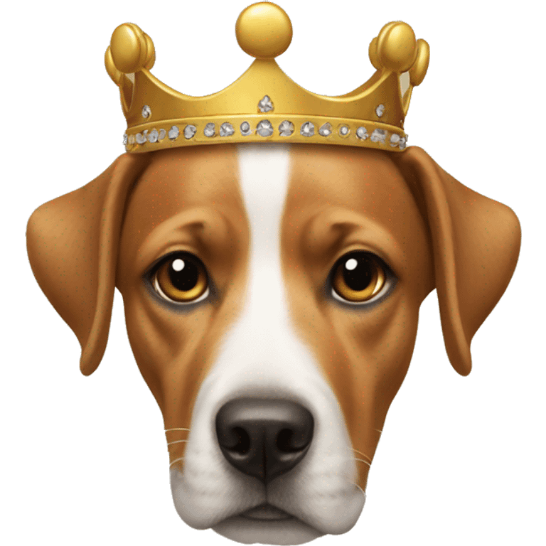 dog crown emoji