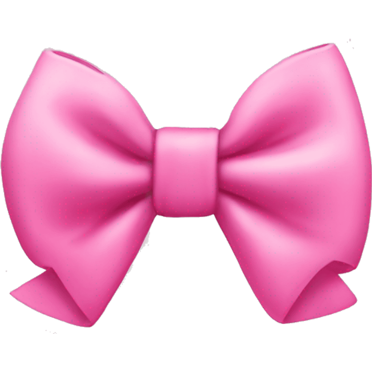 cute pink bow emoji