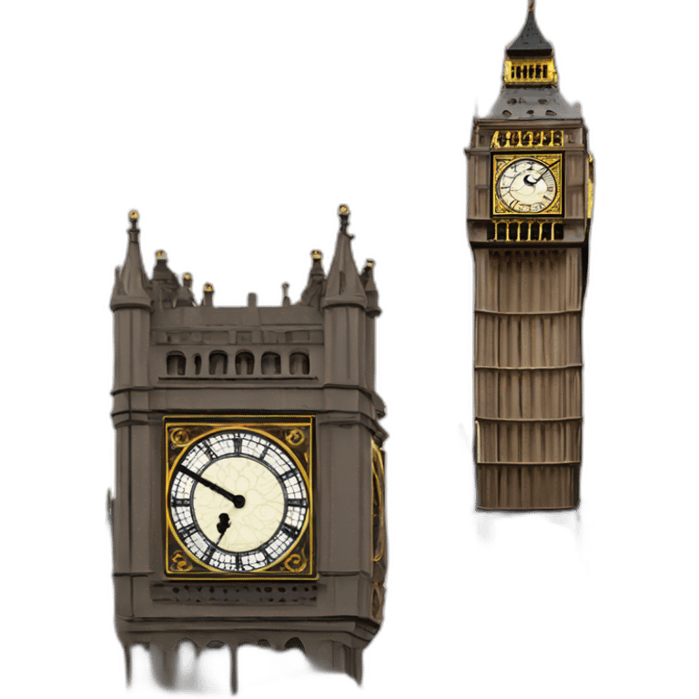 Bigben à Londres  emoji