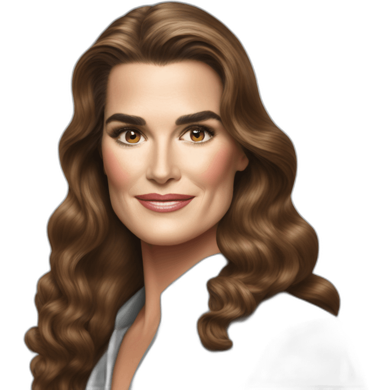 brooke shields emoji