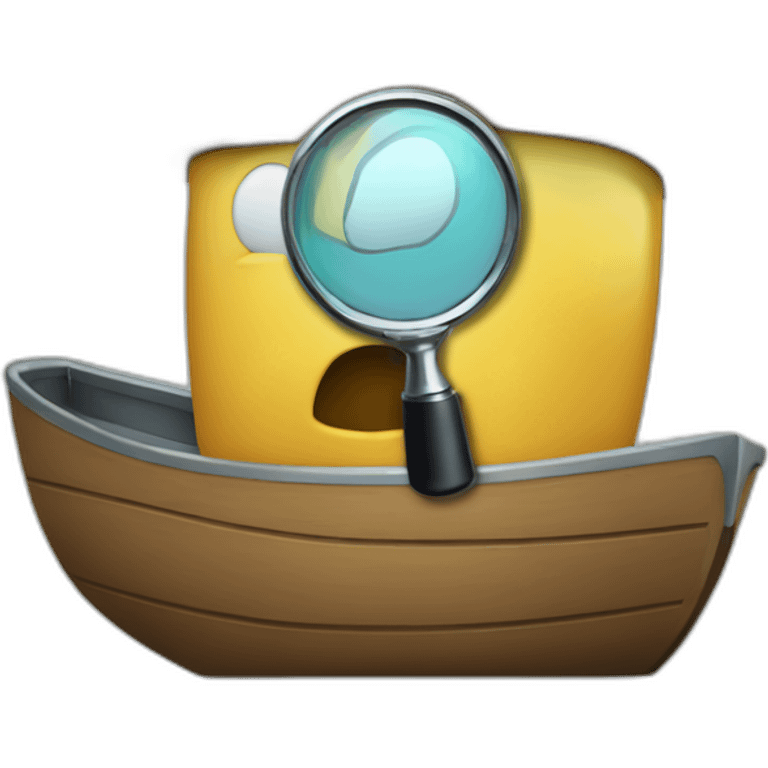 docker-with-magnifying-glass emoji