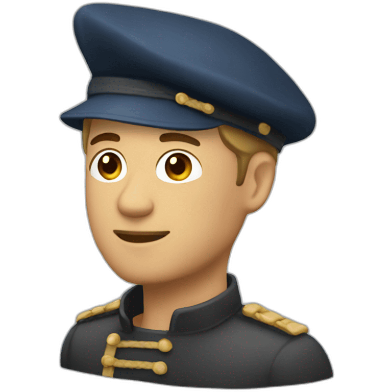 french man beret baguette emoji