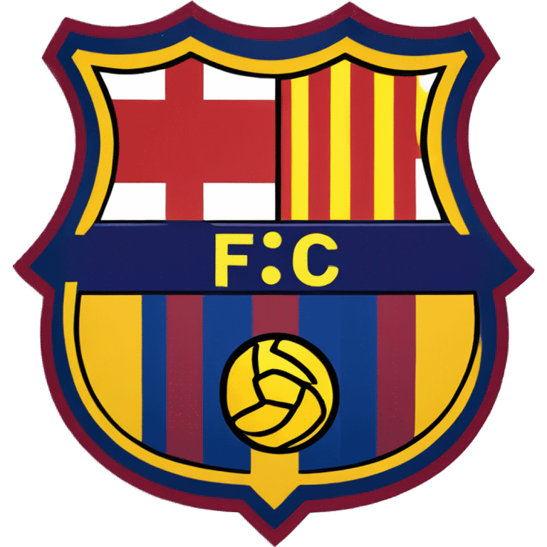 FC Barcelona escudo emoji