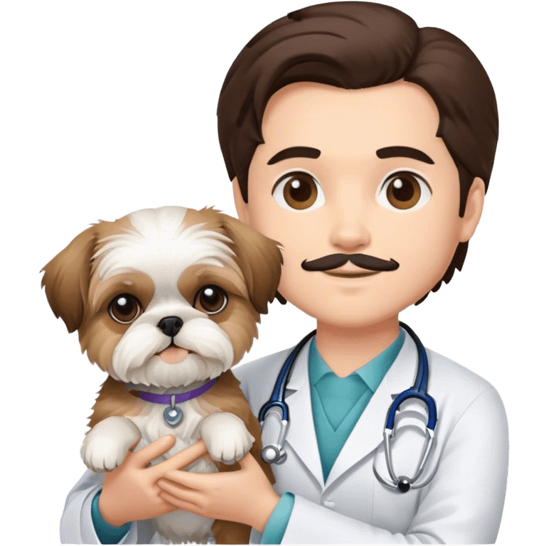 Shihtzu doctor emoji