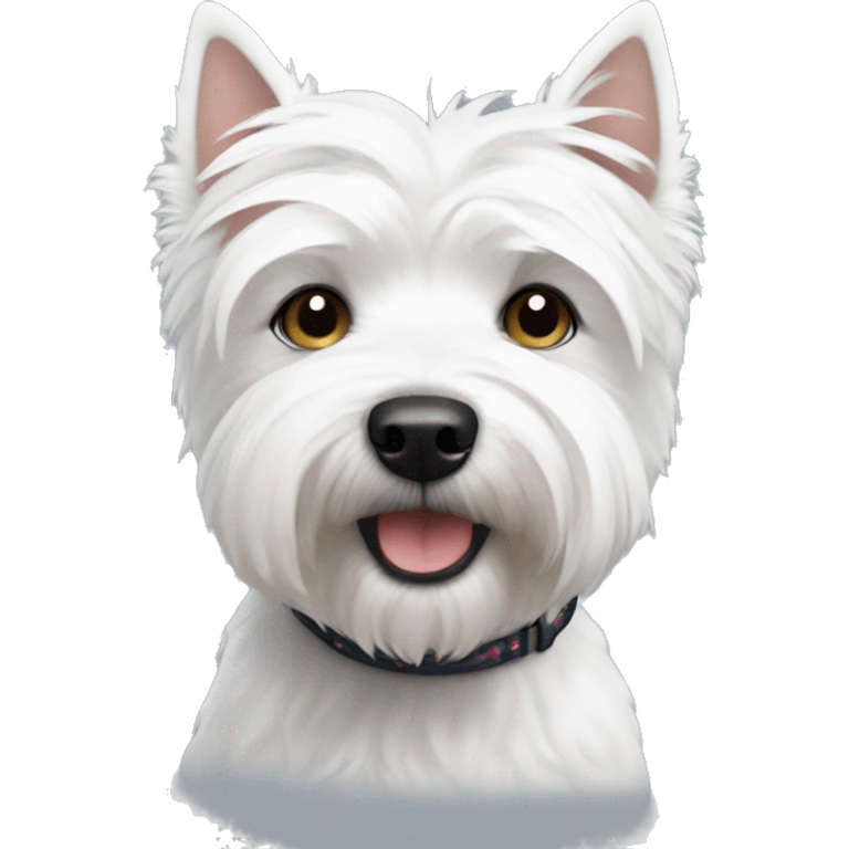 Generame un emoji de un perro westie emoji