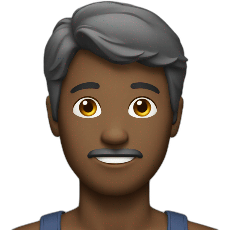 Homme qui rigole emoji