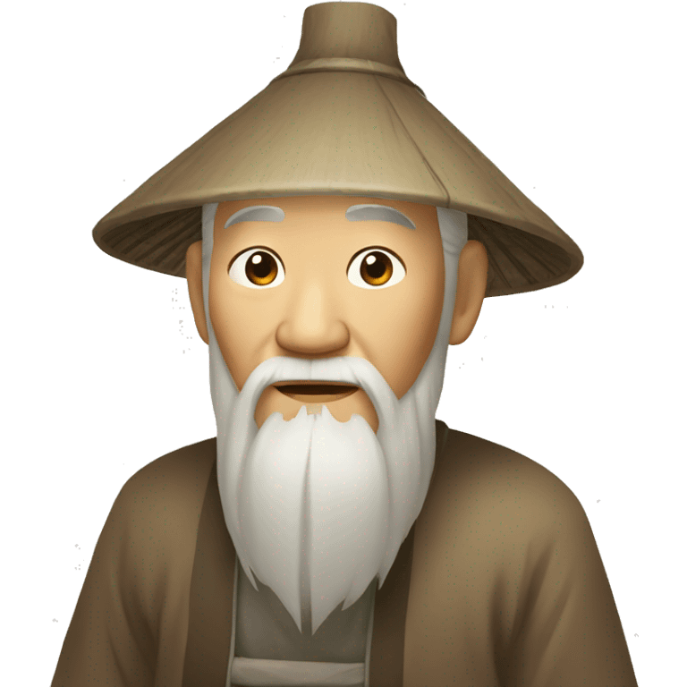 ancient Chinese old man emoji