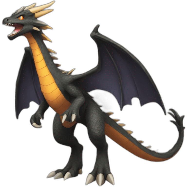 Dracofeu from Pokémon  emoji