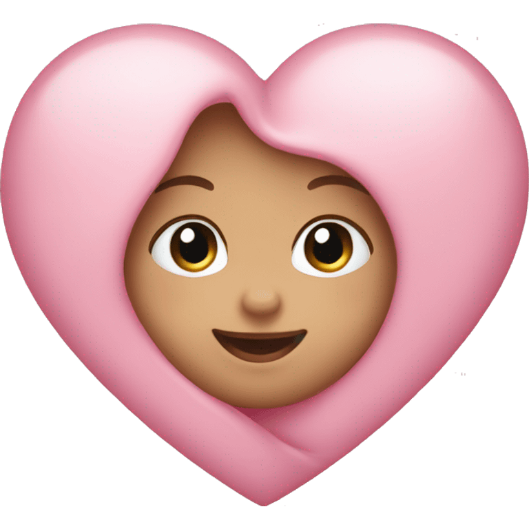 baby pink heart  emoji