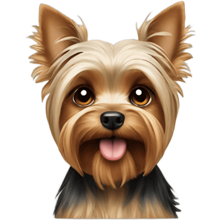 Yorkshire terrier emoji