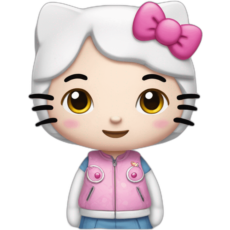 Hello kitty kawaii emoji