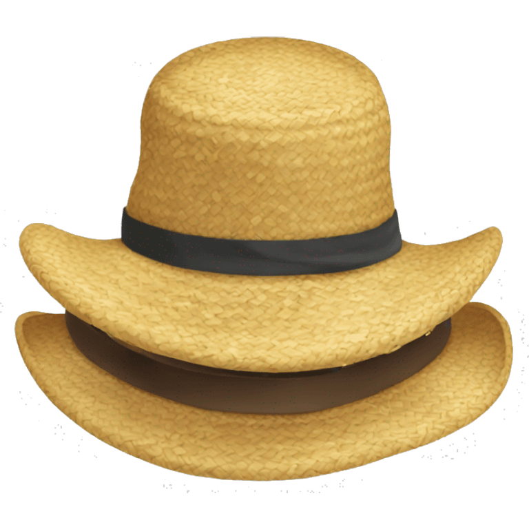 One piece straw hat emoji