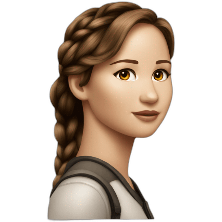 katniss everdeen Hunger Games Jennifer Lawrence emoji